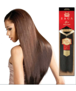 Shake-N-Go Milky Way Saga Premium Remy Yaky 100% Human Hair Weave BROWN ... - £93.10 GBP