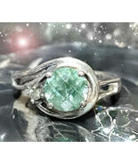 HAUNTED RING VERDANTRIA EMERALD CURRENT OF GLAMOUR FORTUNE HIGHEST LIGHT... - $737.77