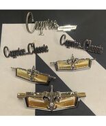 1975 chevy caprice classic chrome 6pc emblem set brand new bin 9,14,15,38 - $4,662.25 MXN