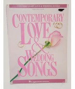 Contemporary Love and Wedding Songs Sheet Music Piano Vocal Guitar 1988  - £13.31 GBP