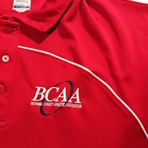 Russell Athletic Dri-Power BCAA Men's Red Polo Shirt Short Sleeve Size 2XL image 6