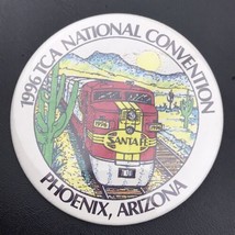 TCA National Convention 1996 Pin Button Pinback Toy Train Collectors Pho... - $9.95