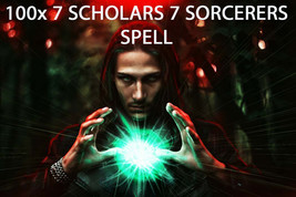 100X 7 Scholars The Seven Sorcerers Gifts Extreme High Magick Ring Pendant - $29.93