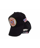 U.S. Coast Guard USCG Black Yellow Rim Anchor Crest Embroidered Cap Hat - $16.21 CAD