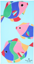NWB Kate Spade Collectible 34&quot;x 64&quot; Beach Cotton Towel Tropical Fish Gif... - £34.95 GBP