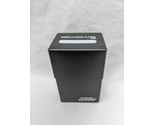 Ultimate Guard Black Mini Card Case 60+ Deck Box With Divider - £25.39 GBP