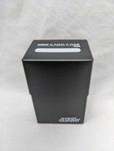 Ultimate Guard Black Mini Card Case 60+ Deck Box With Divider - $31.67