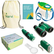 Narvi Toys Outdoor Explorer Kit &amp; Bug Catcher Kit Kids Nature Activity Set - £11.86 GBP