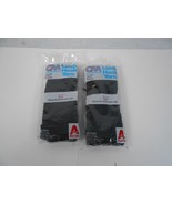 2 Vintage Columbia Minerva Latch Hook Yarn 2.5&quot;  BLACK 3245  320 Pieces ... - $112.14 MXN