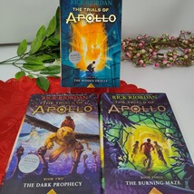 Rick Riordan Trials of Apollo Book 1-3 Set, Lot Of 3 -2 Hardcover 1 Trad... - $313.92 MXN