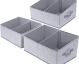 Dimj Closet Baskets, 3-Pack Trapezoid Storage Bins, Foldable, And Toilet... - $38.98
