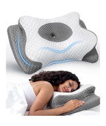 No More Aches Neck Pillow For Pain Relief, Adjustable Cervical Pillow Fo... - $54.99