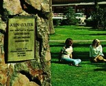John Colter Park Monument JACKSON Wyoming Wy Unp Chrome Carte Postale A9 - £5.74 GBP