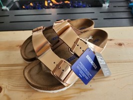 Birkenstock Arizona Bs Unisex Metalic Copper Sandals (EU38 L7 M5) - £86.25 GBP