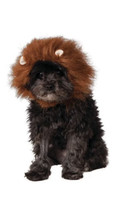 Rubies Pet Shop Boutique Lion&#39;s Mane Dog Halloween Costume, Size S/M - £7.19 GBP
