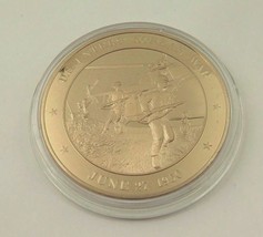 June 27, 1950 U.S. Enters Korean War Franklin Mint Solid Bronze Coin - £9.51 GBP