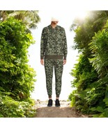 Athletic Works 2 Piece Jogger Suit Women Size L Camo Hoodie Light Dark G... - $747.68 MXN