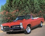 1967 Pontiac GTO Convertible Antique Muscle Car Fridge Magnet Large 4.75... - $3.87