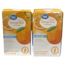 Orange Blast Drink Mix Sugar-Free Vitamin C Low Calorie - 20 Packets BB ... - €7,70 EUR Orange Blast Drink Mix Sugar-Free Vitamin C Low Calorie - 20 Packets BB ... - €7,70 EUR