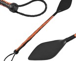 Real RIDING CROP WHIP  24 inches Black/Tan Leather Functional Horse Cost... - $23.36