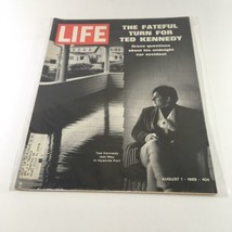 VTG Life Magazine August 1 1969 Ted Kennedy Photo in Hyannis Port Feature - £10.65 GBP