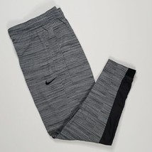 Nike Therma Winterized Showtime Size M Jogger Pants Grey Black AQ4167-010 - $79.98