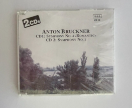 Anton Bruckner Symphony No. 4- Romantic / Symphony No. 2 Music On Cd - £7.47 GBP