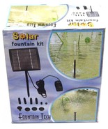 Fountain Tech Solar Fountain Pump Kit 65GPH 27&quot; Head, FT-201 SM201 - $27.99