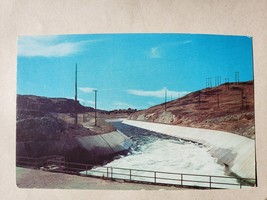 Vintage Postcard - Grand Coulee Dam Pump Outlet - J. Boyd Ellis - £11.80 GBP