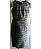 Liz Claiborne ~ Women&#39;s Size 8 ~ Black &amp; White ~ Polyester/Rayon ~ Lined... - $49.11 CAD