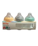 3-Pack Newborn Feeding Bottles w/ Soft Silicone Breast-Like Nipples 0+ B... - $14.59
