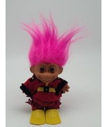 Russ Vintage 5” Troll Doll Scuba Diver Pink Hair  - £8.93 GBP
