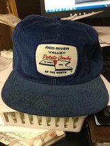 trucker hat baseball cap RED RIVER VALLEY POTATO COUNTY OF THE NORTH ret... - $39.99