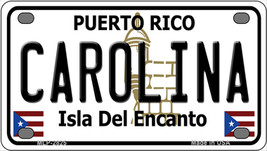 Carolina Puerto Rico Novelty Mini Metal License Plate Tag - $14.95