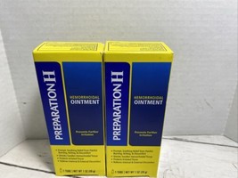 Preparation H Hemorrhoid Symptom Treatment Ointment 2 Boxes - £12.47 GBP