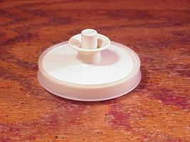 Vintage Tupperware Spaghetti Keeper Canister Container Beige Lid, 1486-7, used - £5.43 GBP