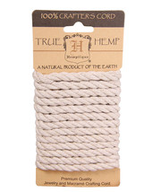 6mm Hemp Twisted Rope Card Set Wrapping Macrame Crochet Gift Wrap Crafts Supply - £4.80 GBP+