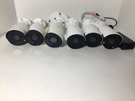 LOT of 6 Alibi ALI-FB41-UA Vigilant Flex 4MP Starlight IP Bullet Camera ... - $445.50