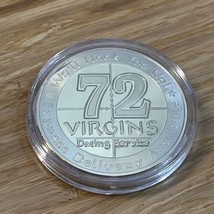 USMC US Army Marine Corps Gold Challenge 72 Virgins Dating Service Coin KG - $6.92