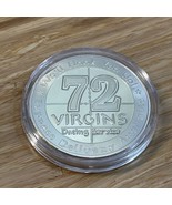 USMC US Army Marine Corps Gold Challenge 72 Virgins Dating Service Coin KG - $131.52 MXN