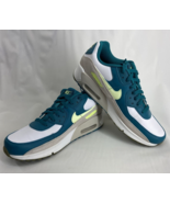 Nike Air Max 90 (GS) Size 6.5Y (8 Womens) Leather Shoes White Volt CD686... - $103.22 CAD