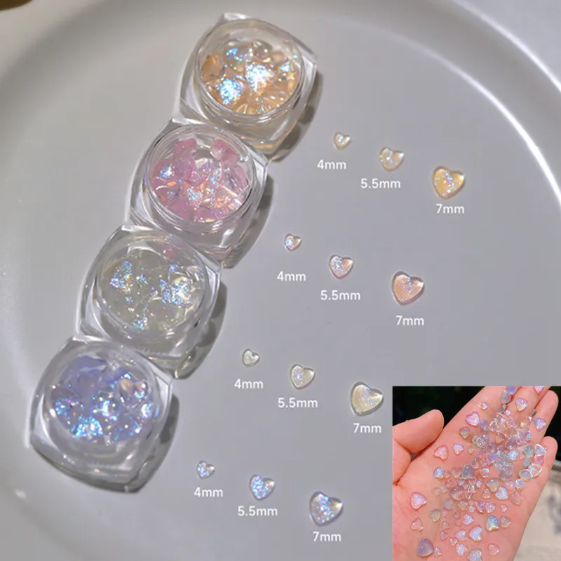50pcs Crystal 3D Charm Nail Art Decoration Flash Glitter Rhinestones Man... - £7.35 GBP+