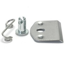 Quarter Turn Fastener Kit - Broke Plate with Flat Hole, Spring, and Button - Pac - £26.53 GBP+
