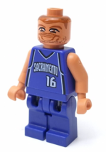 Lego Minifigure NBA Predrag Stojakovic, Sacramento Kings #16 nba020 - £10.22 GBP