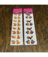 Vintage laser print stickers still in original packages animal stickers ... - $368.13 MXN