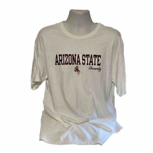Primary image for Vintage Arizona State University Sun Devils ASU Embroidered Men's T Shirt XL
