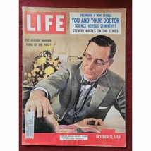 Life Magazine October 12, 1959 Clark Gable Harry Truman Jules Francois Crahay - £16.44 GBP