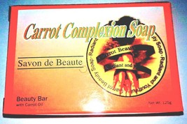 Carrot Complexion Soap 4 Oz | Natural Cleansing Bar - £6.26 GBP