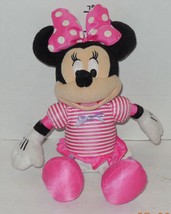 Minnie Mouse 8&quot; Plush Toy with Pink Dress - £7.67 GBP
