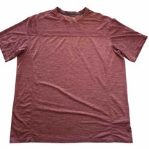Solaris Outdoors Cool Core T-Shirt Men&#39;s XLT Short Sleeve Knit Shirt Red... - £11.97 GBP